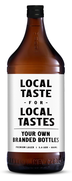 Branded Beer 888mm Bottles